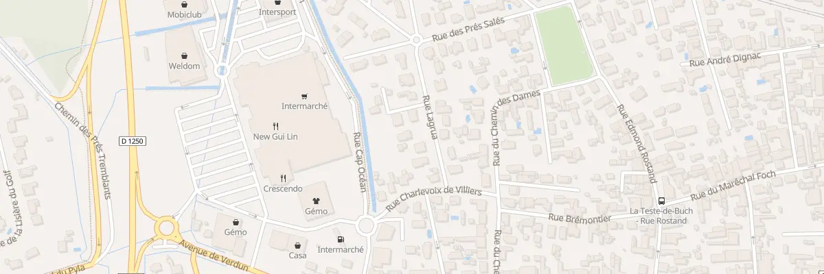 Plan du 7 Rue Lagrua à La Teste-de-Buch