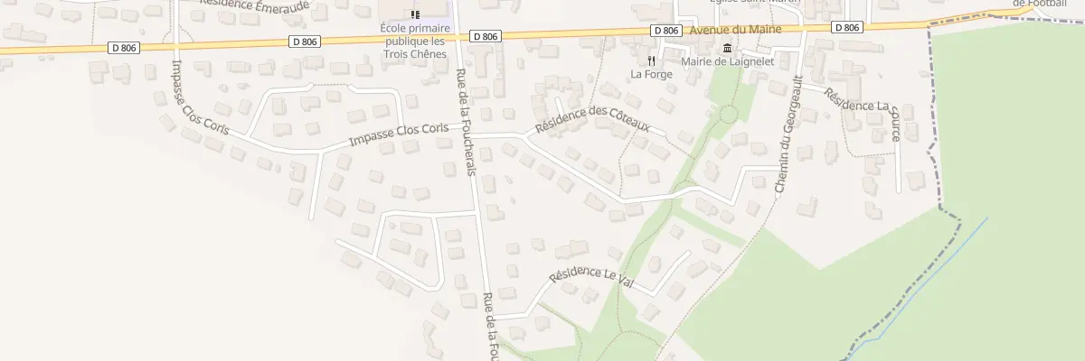 Plan du 22 Res Les Coteaux à Laignelet