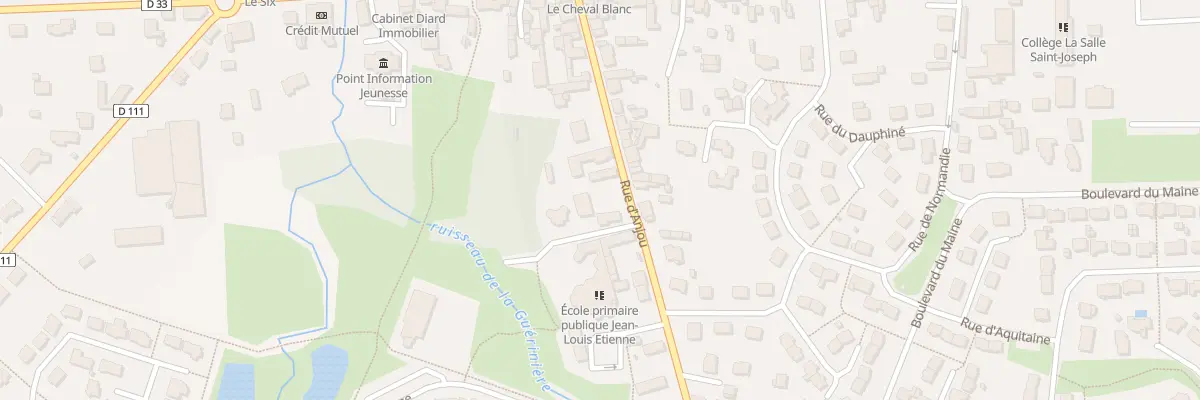 Plan du 20 Rue d’Anjou à Argentré-du-Plessis