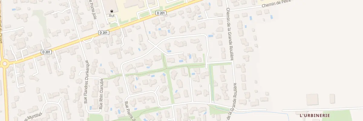 Plan du 11 Rue stéphane traîneau à Luçon