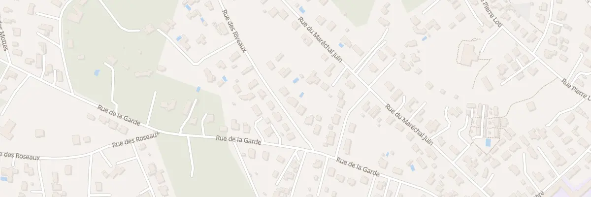 Plan du 8 Rue des Riveaux à La Tremblade