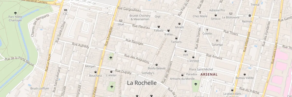 Plan du 5T Rue Bazoges à La Rochelle