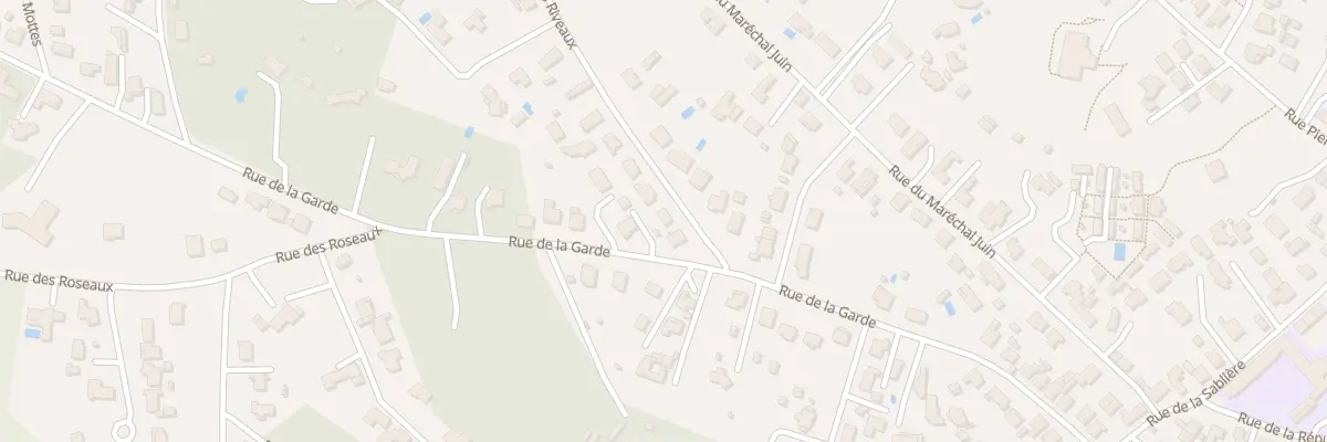 Plan du 1 Rue des Riveaux à La Tremblade