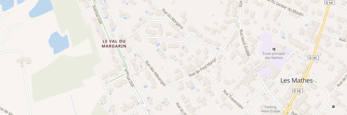 Plan du 7B Rue des Pinsons aux Mathes