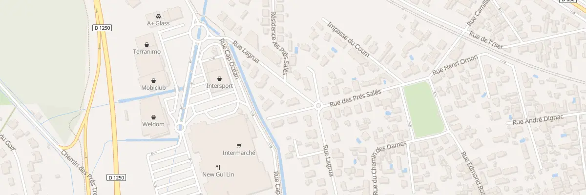 Plan du 21 Rue Lagrua à La Teste-de-Buch