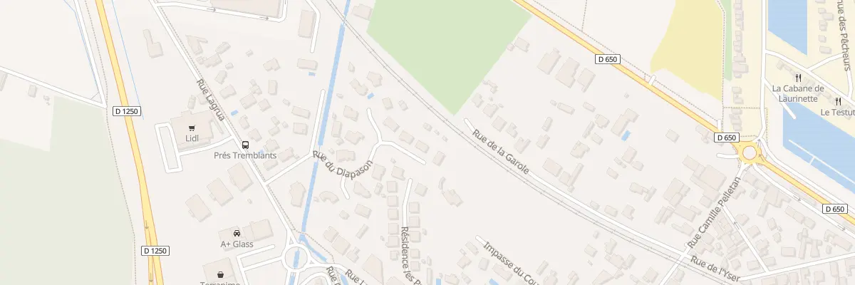 Plan du 8 Rue du Diapason à La Teste-de-Buch