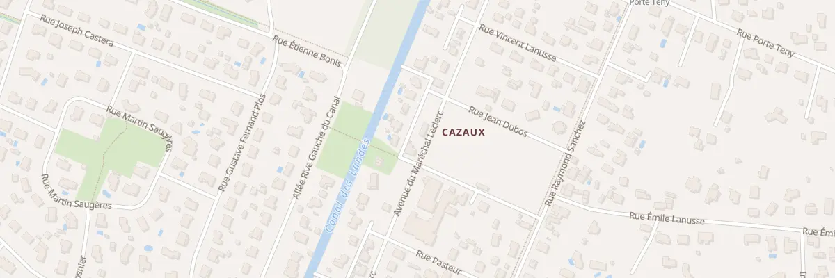 Plan du 39 Rue du Mal Leclerc Cazaux à La Teste-de-Buch