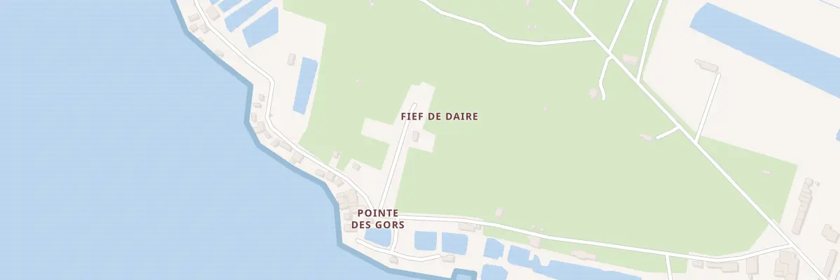 Plan du 5265D Fief de Daire à Bourcefranc-le-Chapus