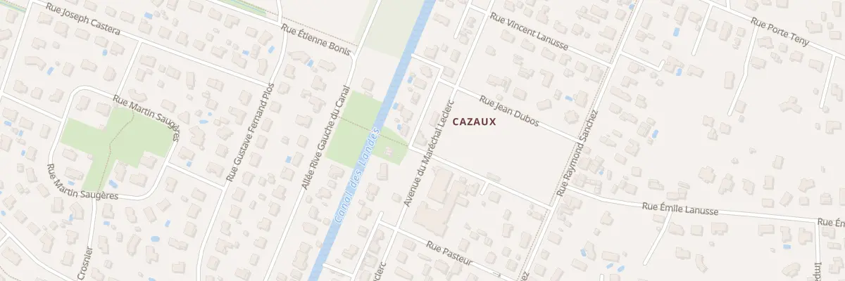 Plan du 37 Rue du Mal Leclerc Cazaux à La Teste-de-Buch