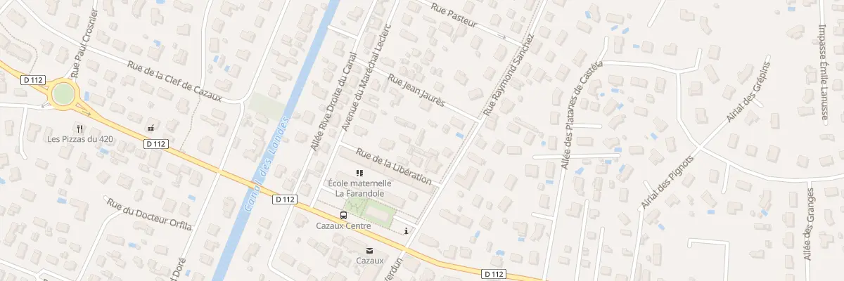 Plan du 5 Rue Raymond Sanchez Cazaux à La Teste-de-Buch