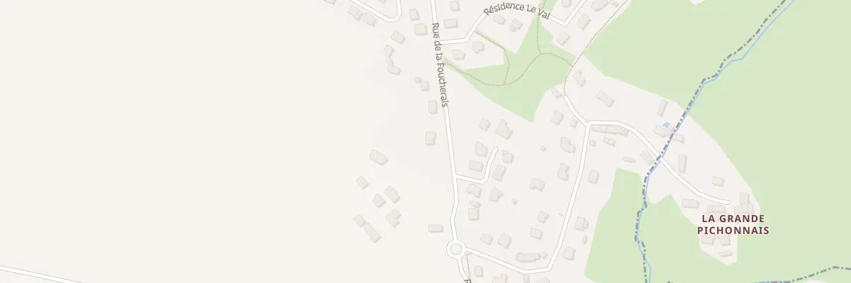 Plan du 5121 La Gaulardiere à Laignelet
