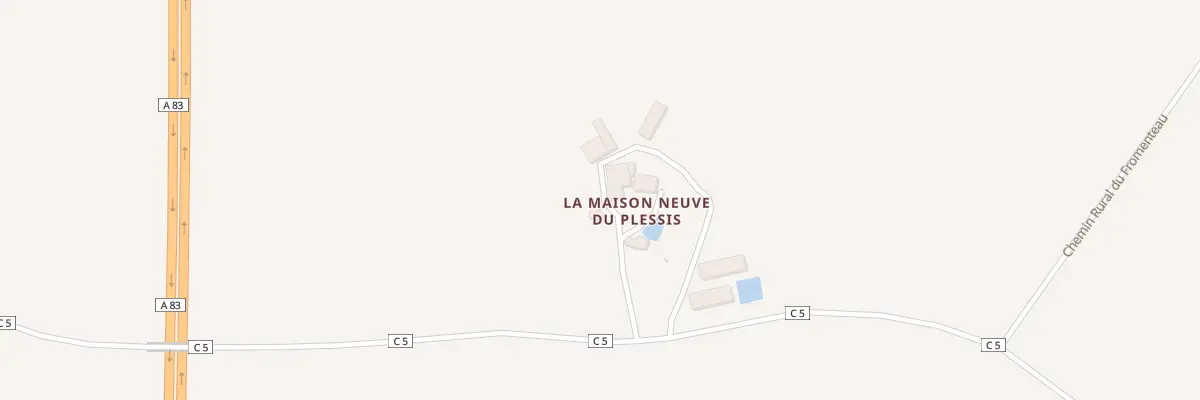 Plan du 5068 La Maison Neuve du Plessi à Saint-Hilaire-le-Vouhis