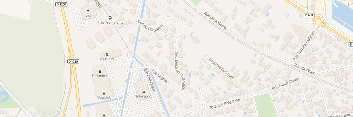 Plan du 16 Rue Lagrua à La Teste-de-Buch