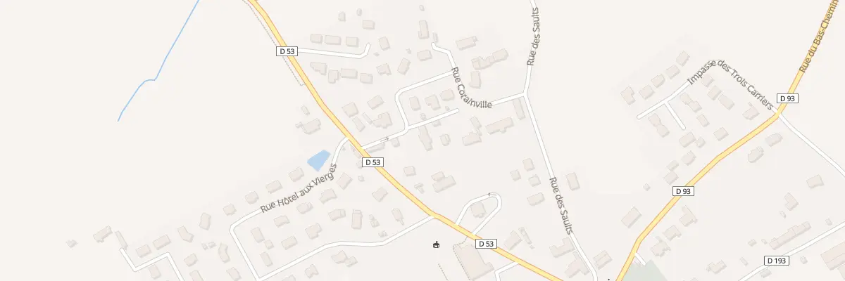Plan du 58 Rue Cotainville -St Ebremond à Canisy