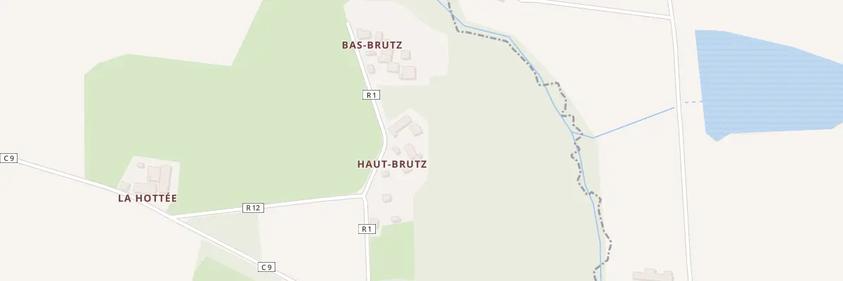 Plan du 6 Le Haut Brutz à La Chapelle-Glain