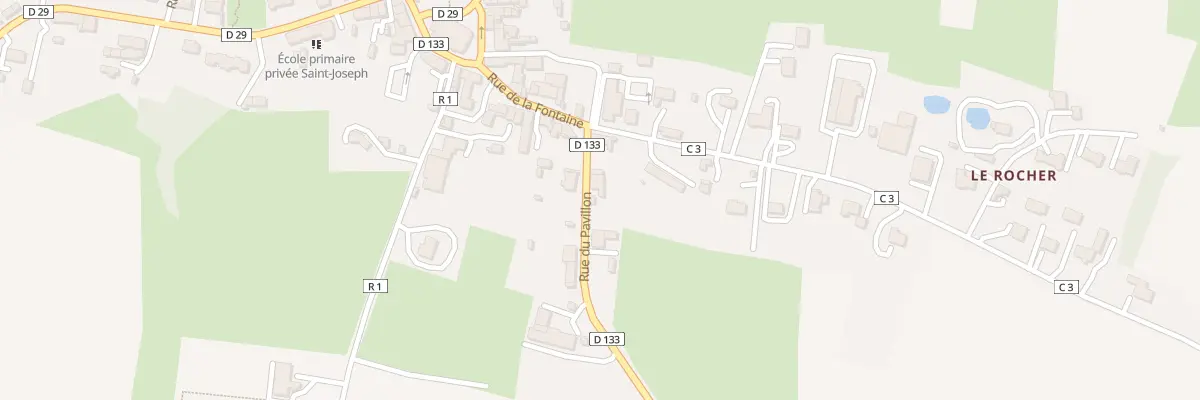 Plan du 43 Rue du Pavillon au Pin