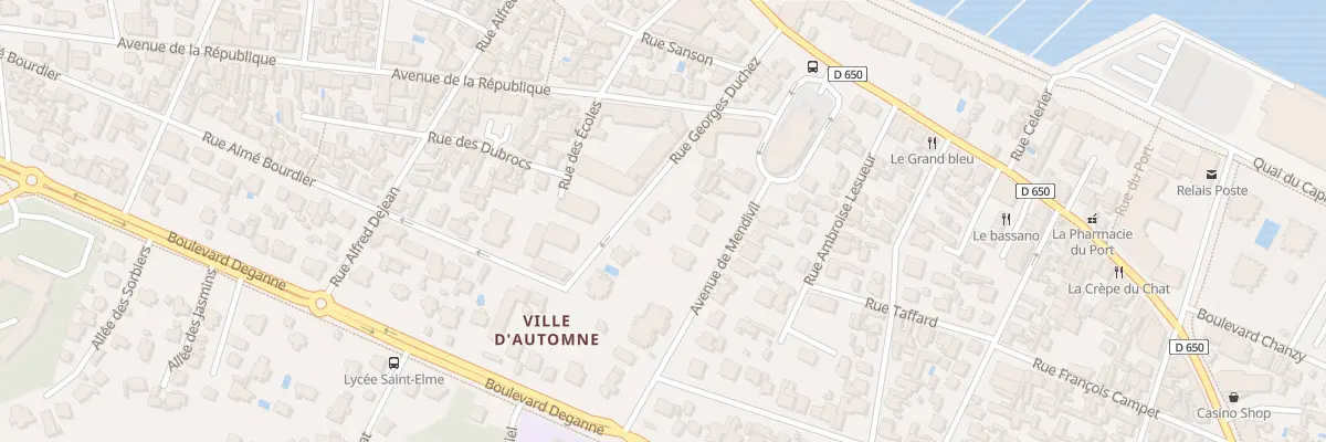 Plan du 12B Rue Georges Duchez à Arcachon