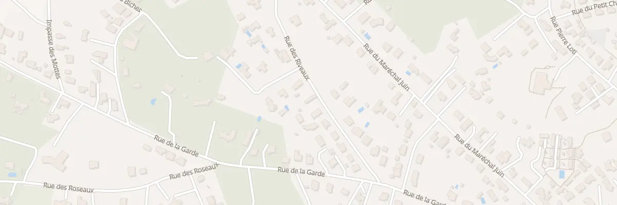 Plan du 11 Rue des Riveaux à La Tremblade