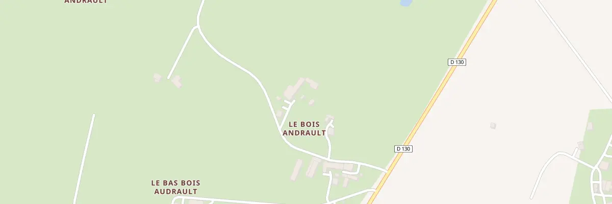 Plan du 219 Le Bois d’Andrault à Balazé