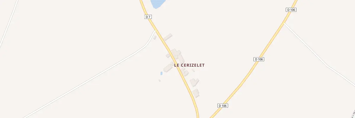 Plan du 3 Le Cerizelet aux Pineaux