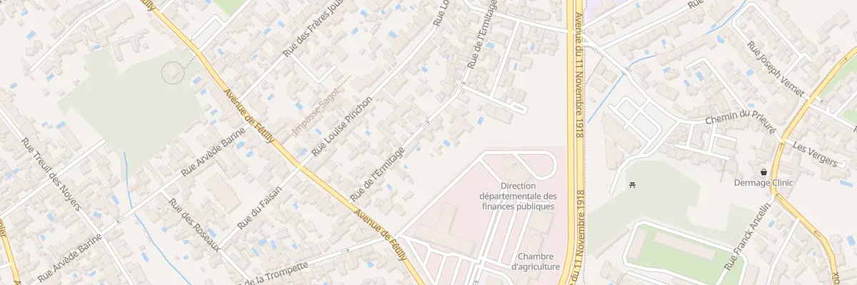 Plan du 16 Rue de l’Ermitage à La Rochelle