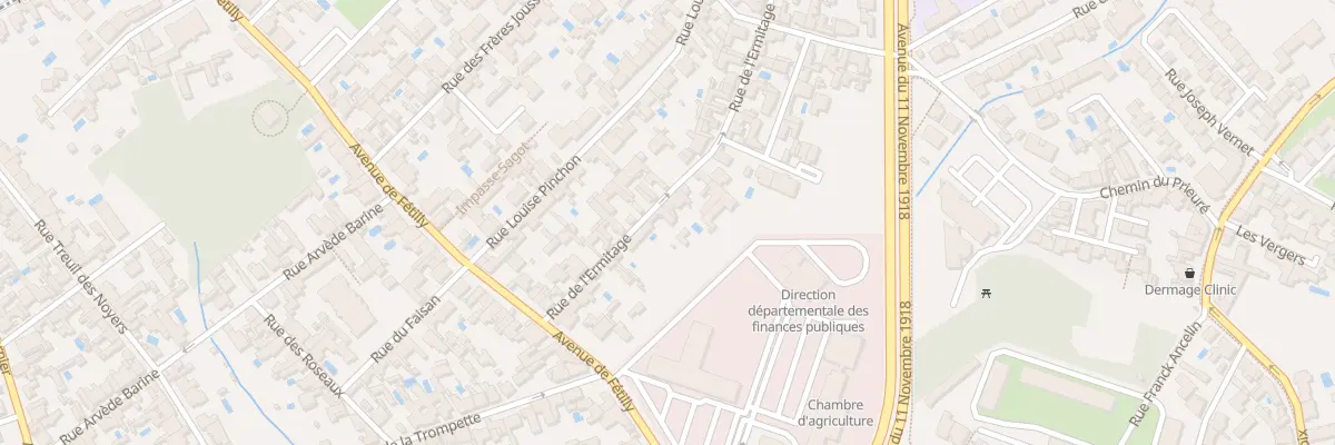 Plan du 16 Rue de l’Ermitage à La Rochelle
