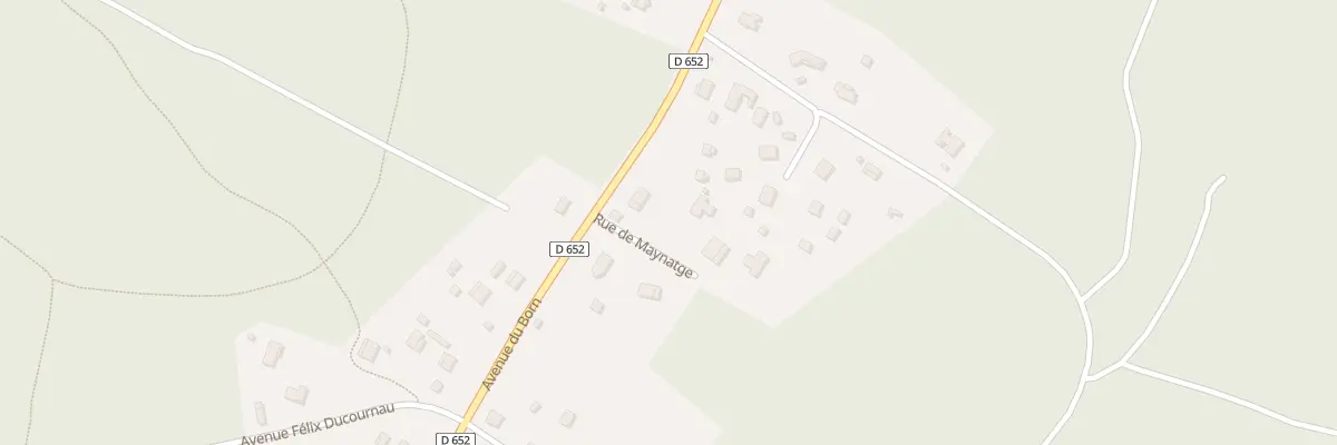 Plan du 57 Rue de Maynatge à Gastes