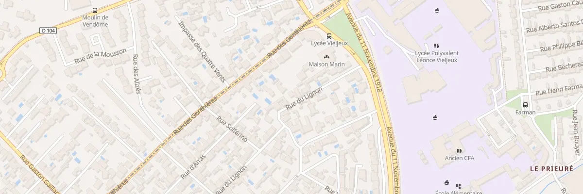 Plan du 53 Rue du Lignon à La Rochelle