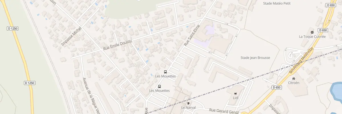 Plan du 41 Rue Saint Elme à Arcachon