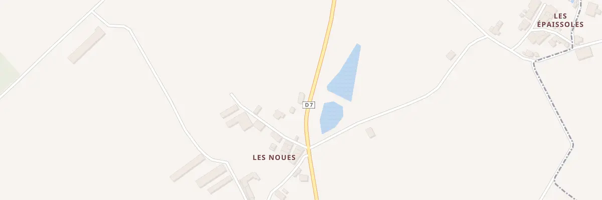 Plan du 2 Les Noues aux Pineaux