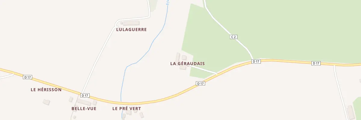 Plan du 5006 La Geraudais à Beaucé