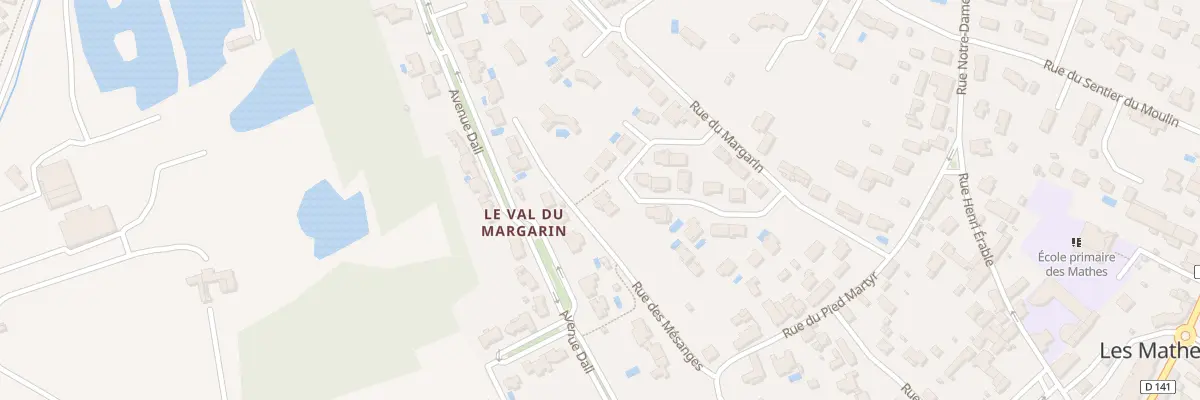 Plan du 15 Rue des Pinsons aux Mathes
