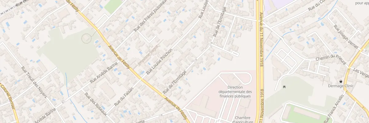 Plan du 15 Rue de l’Ermitage à La Rochelle