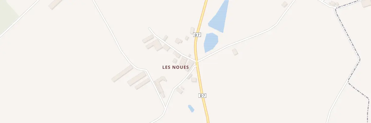 Plan du 6 Les Noues aux Pineaux