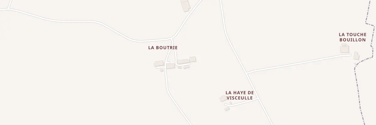 Plan du 304 La Boutrie à Balazé