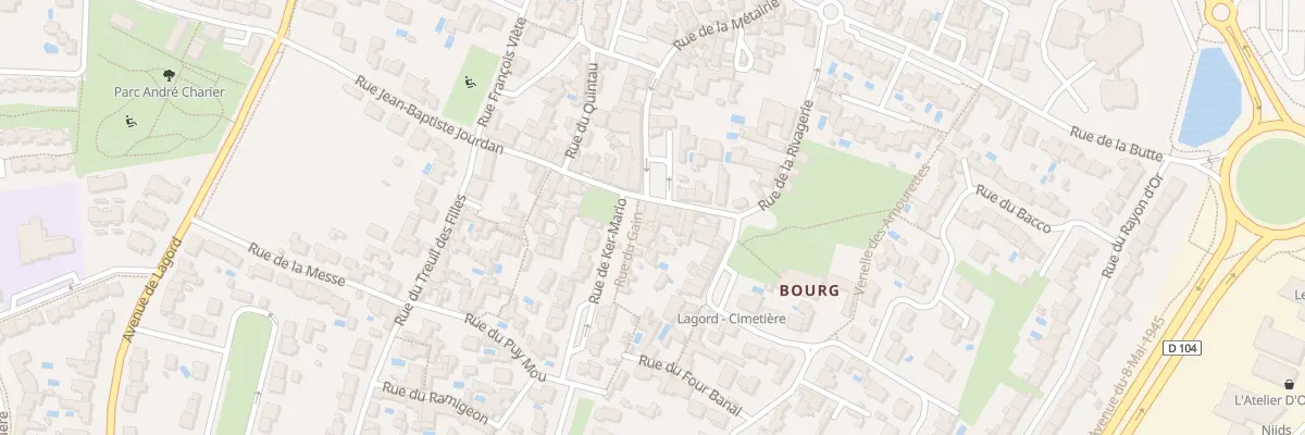 Plan du 11 Rue Jean-Baptiste Jourdan à Lagord