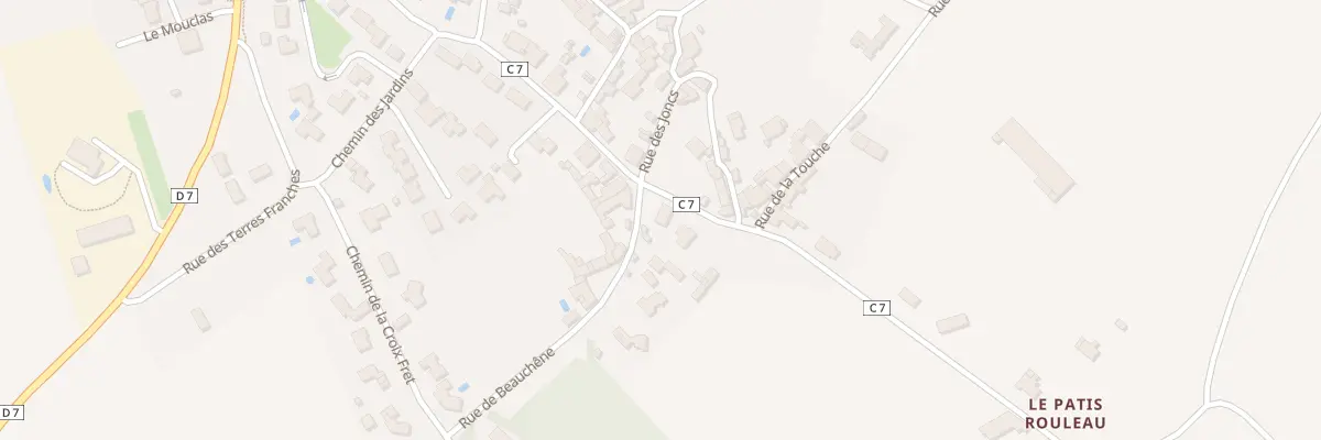 Plan du 2 Rue de beauchêne à Moutiers-sur-le-Lay