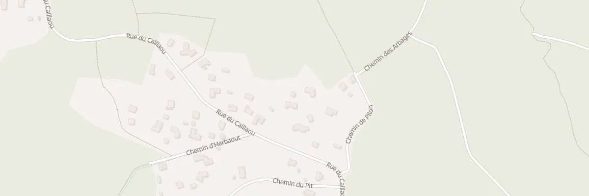 Plan du 935 Rue de Caillaou à Biscarrosse