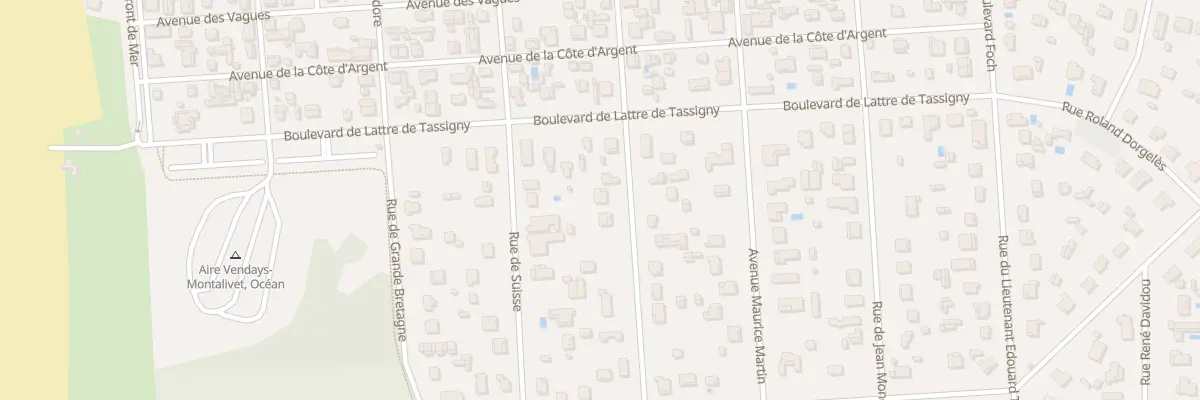 Plan du 4 Rue de Belgique à Vendays-Montalivet