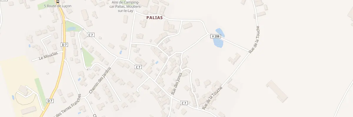 Plan du 5 Rue du berger à Moutiers-sur-le-Lay