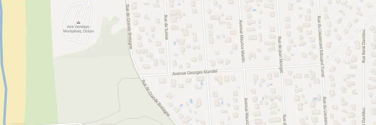 Plan du 11 Av Georges Mandel à Vendays-Montalivet