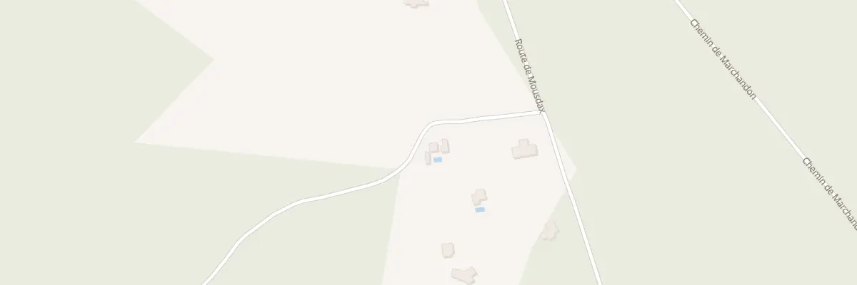 Plan de Mousdax à Mézos