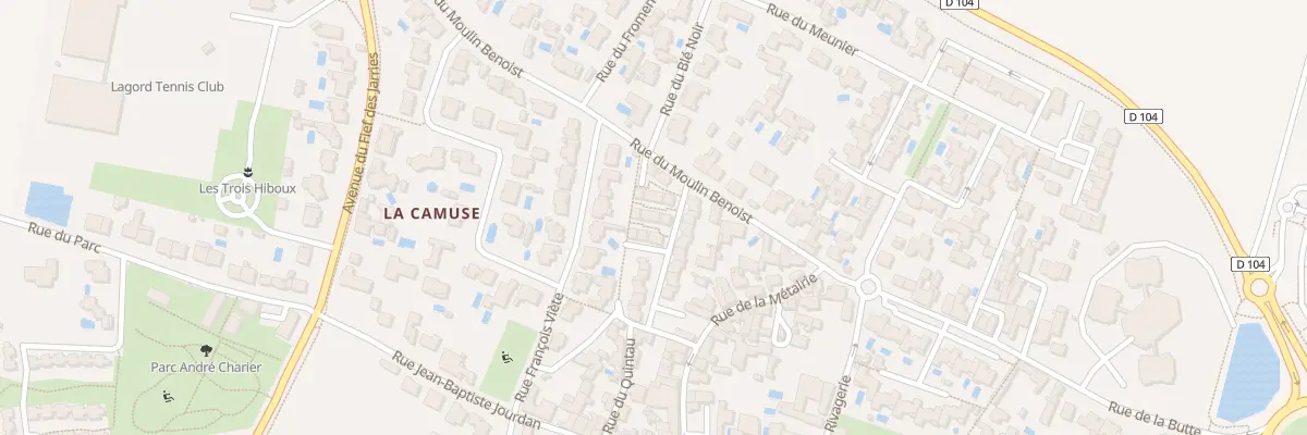 Plan du 31 Rue Eugene Favrit à Lagord