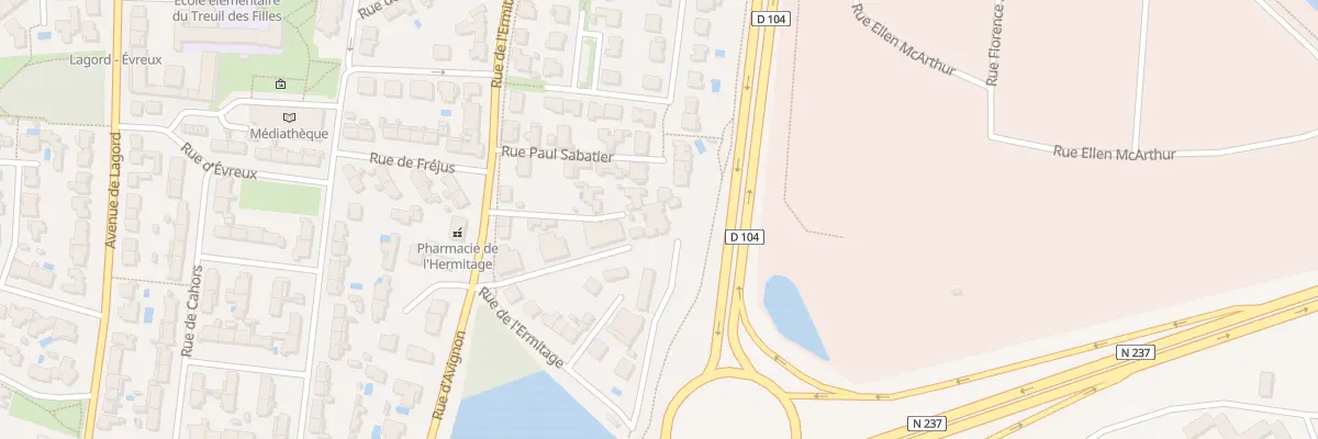Plan du 81 Rue de l’Ermitage à Lagord