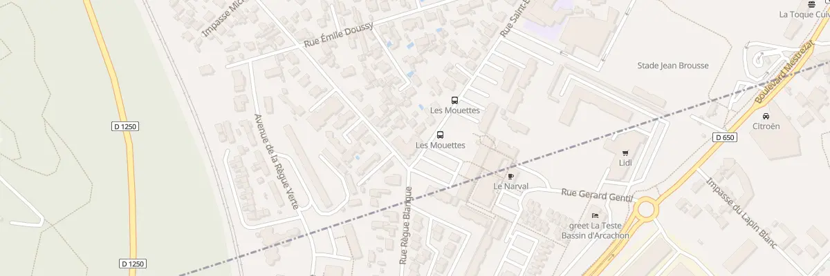 Plan du 61 Rue Saint Elme à Arcachon