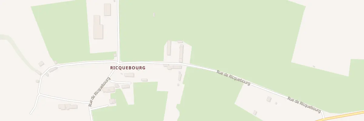 Plan du 631 Rue de Ricquebourg -St Ebremon à Canisy