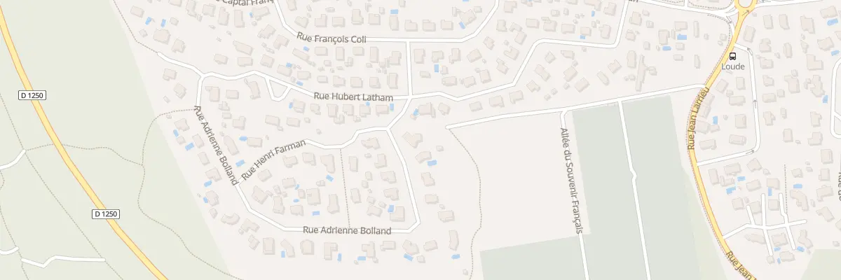 Plan du 1 Rue Adrienne Bolland à La Teste-de-Buch