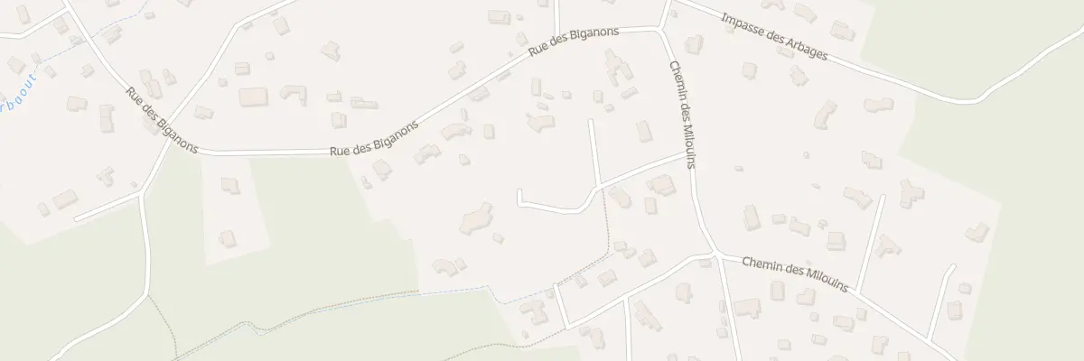 Plan du 128 Che des Milouins à Biscarrosse