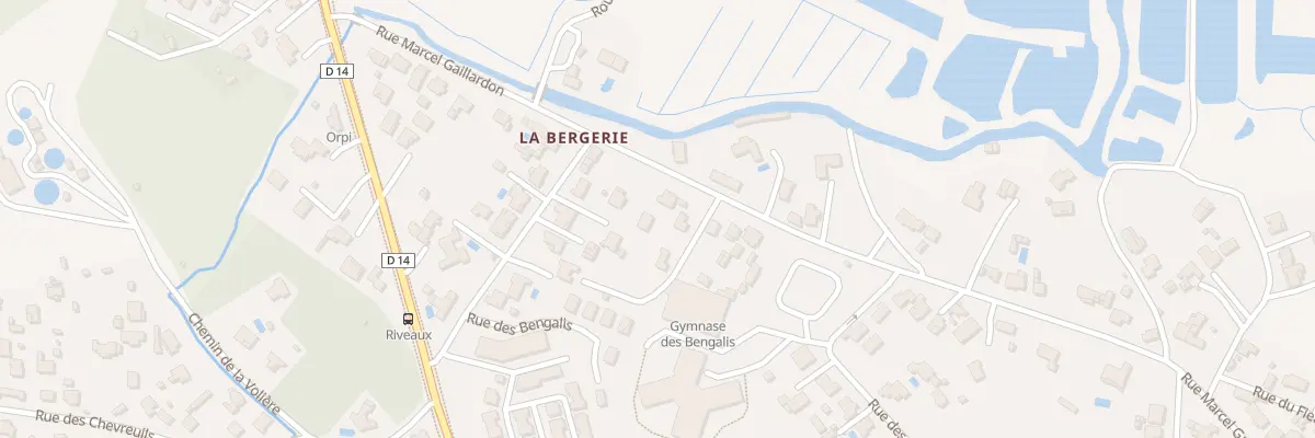 Plan du 101 Rue Marcel Gaillardon à La Tremblade