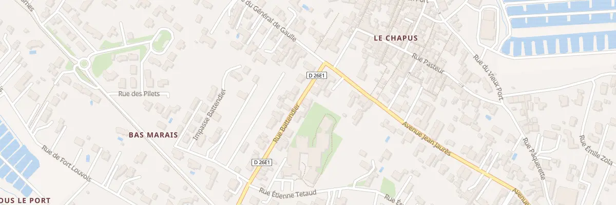 Plan du 4 Rue Battendier à Bourcefranc-le-Chapus